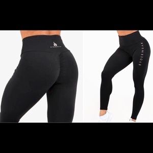 Ryderwear black high waist scrunch bum gym legging